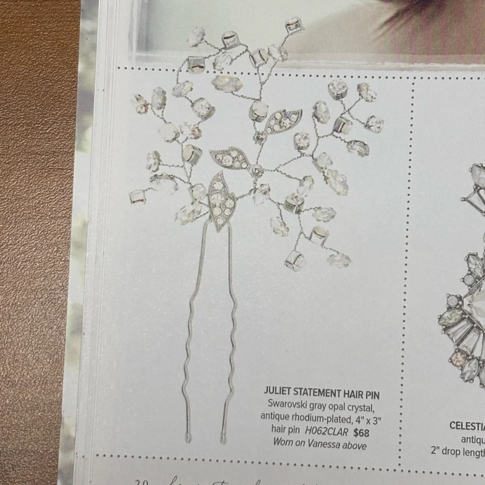Chloe‎ + Isabel Juliet Statement Crystal Hair Pin